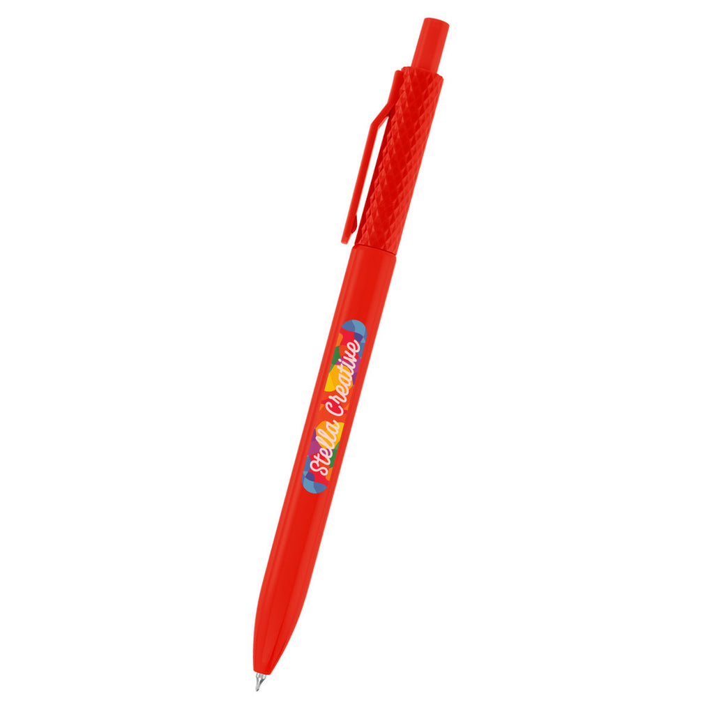 Novi Gel Pen in Recycled ABS - Red - Full Color