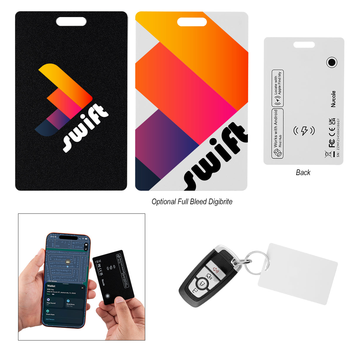 Nutale SmartTag Tracker Card - Nutale® SmartTag Card