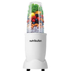 nutribullet Pro Personal Blender, 900 Watt - White - Front Propped 3