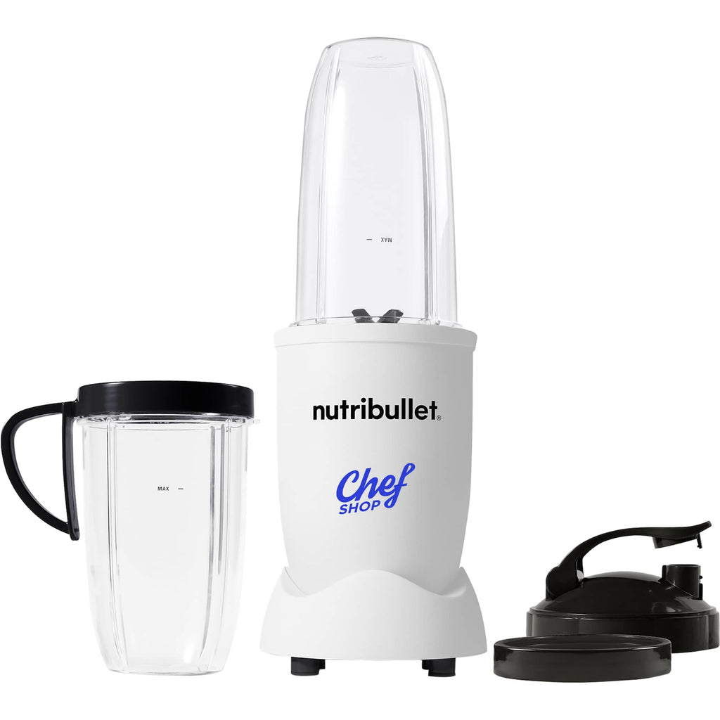 nutribullet Pro Personal Blender, 900 Watt - White - Front