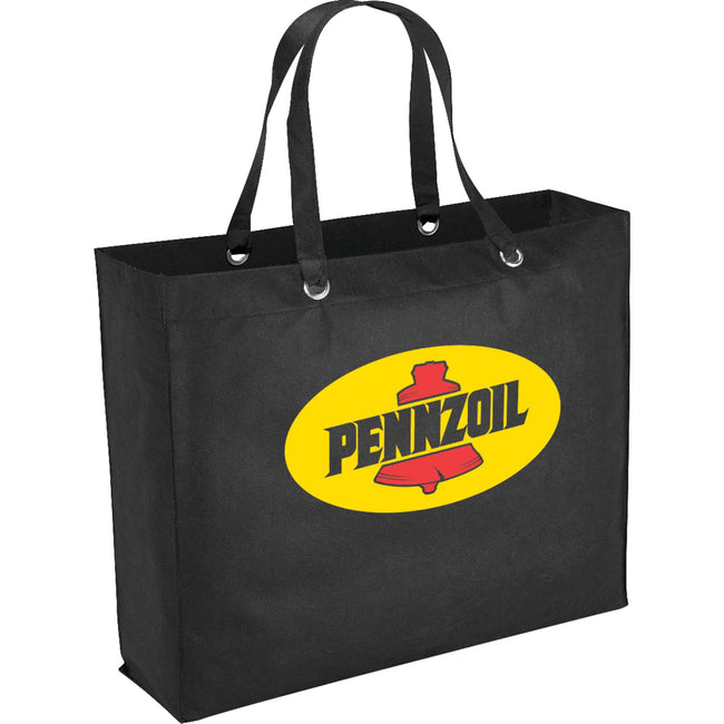 Oak Shopper Tote with Grommet Handles Full Color