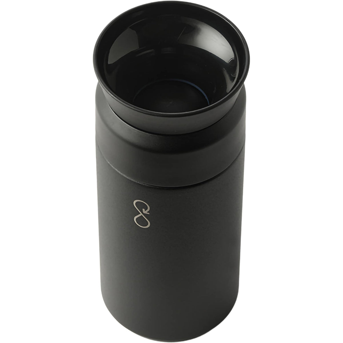 Ocean Bottle Brew Coffee Flask, 12 oz - Black - Top 2