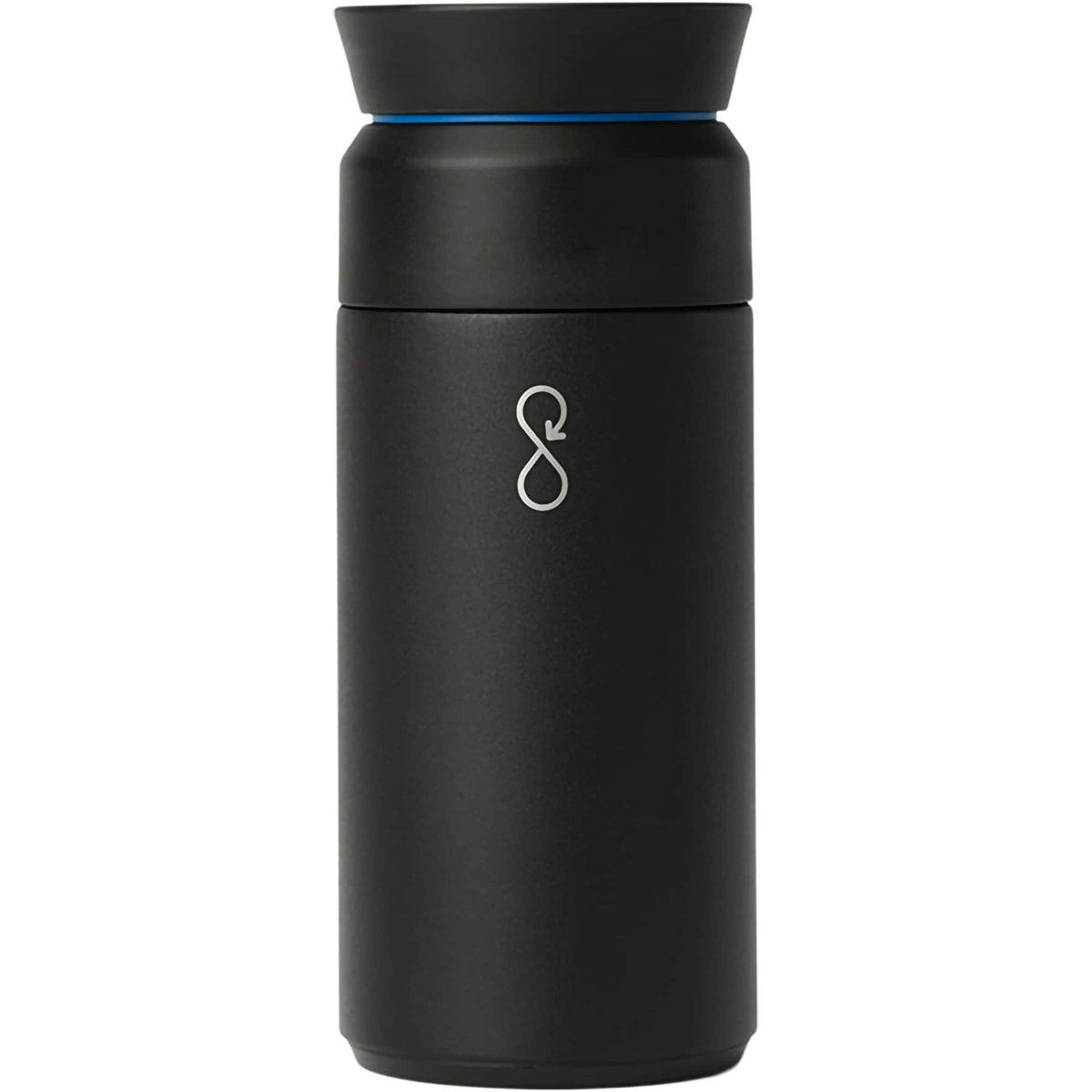 Ocean Bottle Brew Coffee Flask, 12 oz Full Color - Black - Back