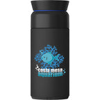 Ocean Bottle Brew Coffee Flask, 12 oz Full Color - Black - Front
