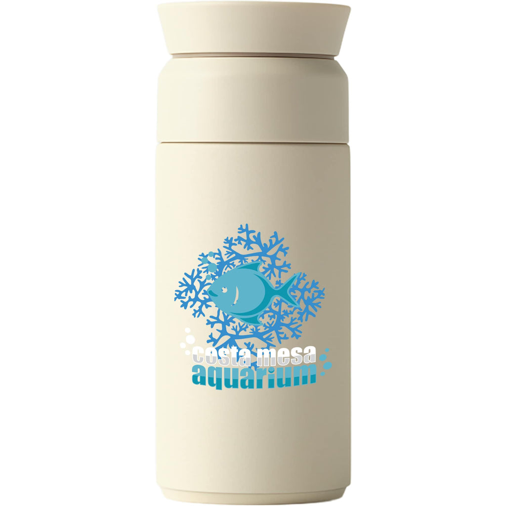 Ocean Bottle Brew Coffee Flask, 12 oz - Sand - Front