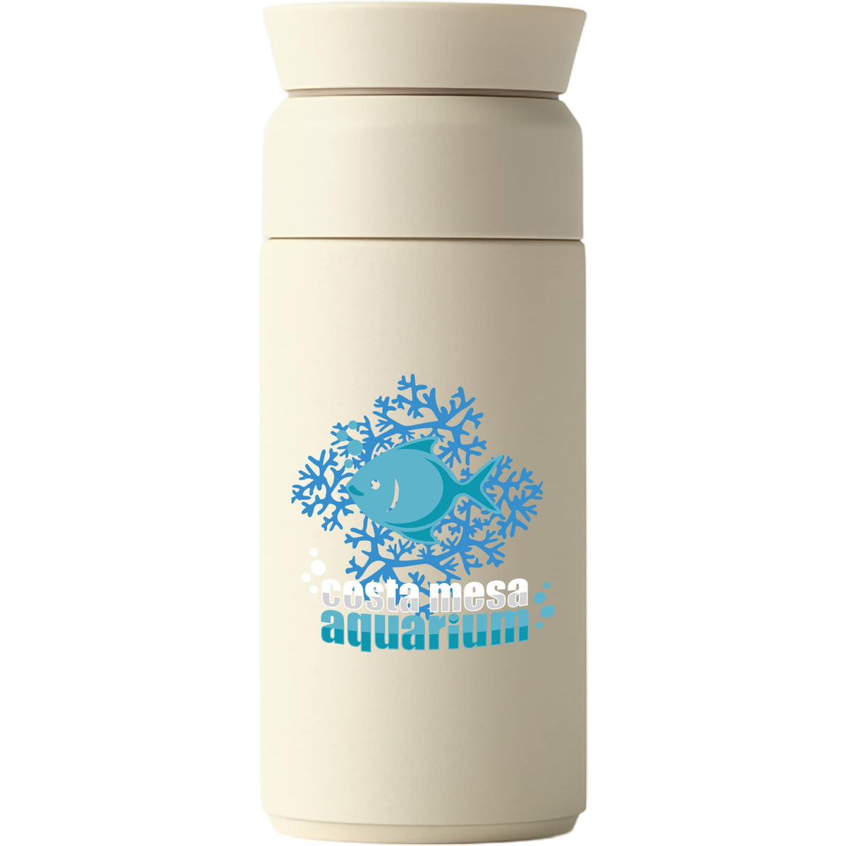 Ocean Bottle Brew Coffee Flask, 12 oz - Sand - Front