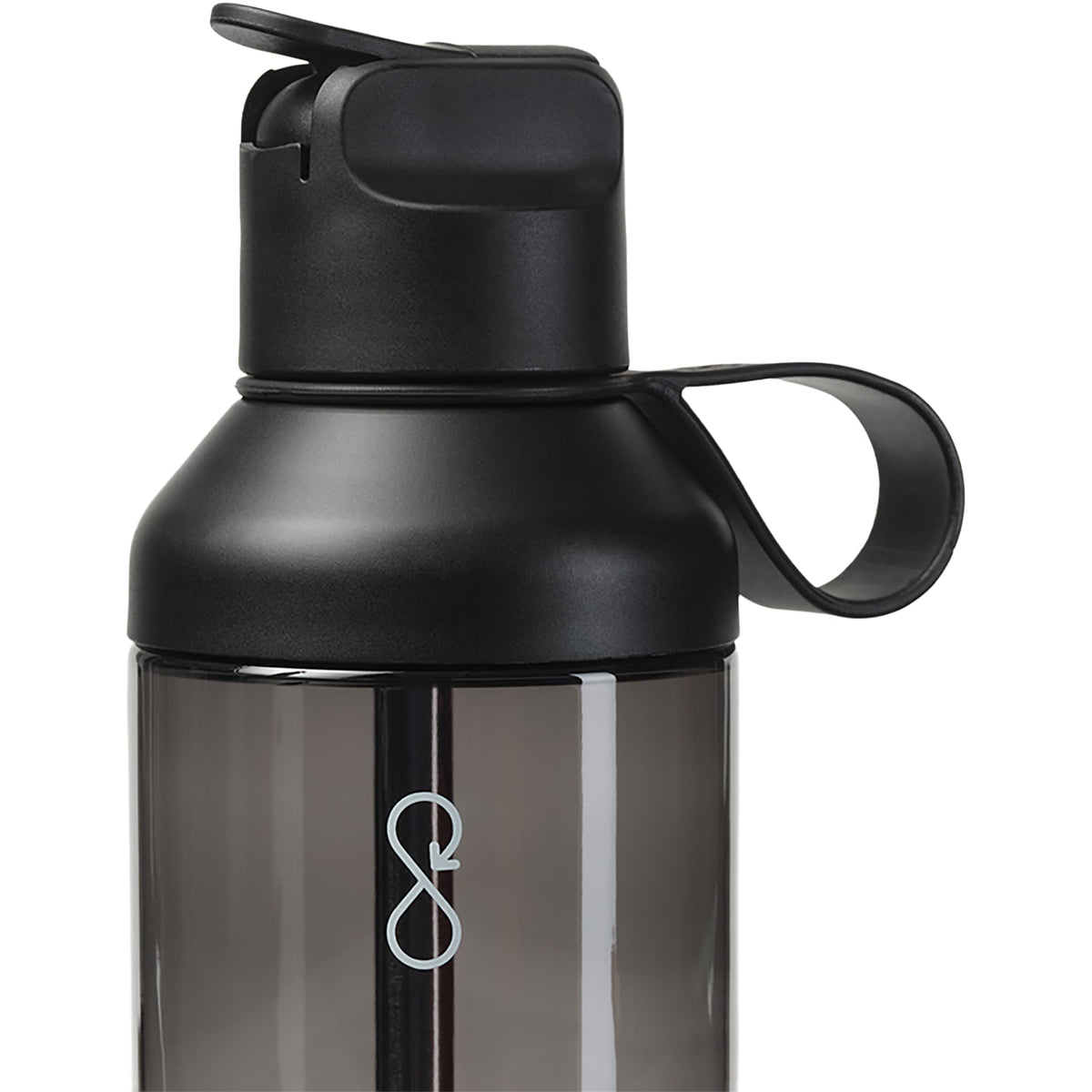 Ocean Bottle GO Clear Flip Straw Bottle, 24 oz - Black - Photo 7