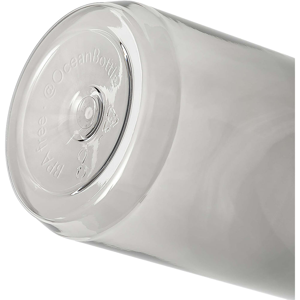 Ocean Bottle GO Clear Flip Straw Bottle, 24 oz - Black - Photo 9