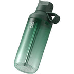 Ocean Bottle GO Clear Flip Straw Bottle, 24 oz Full Color - Green - Photo 6