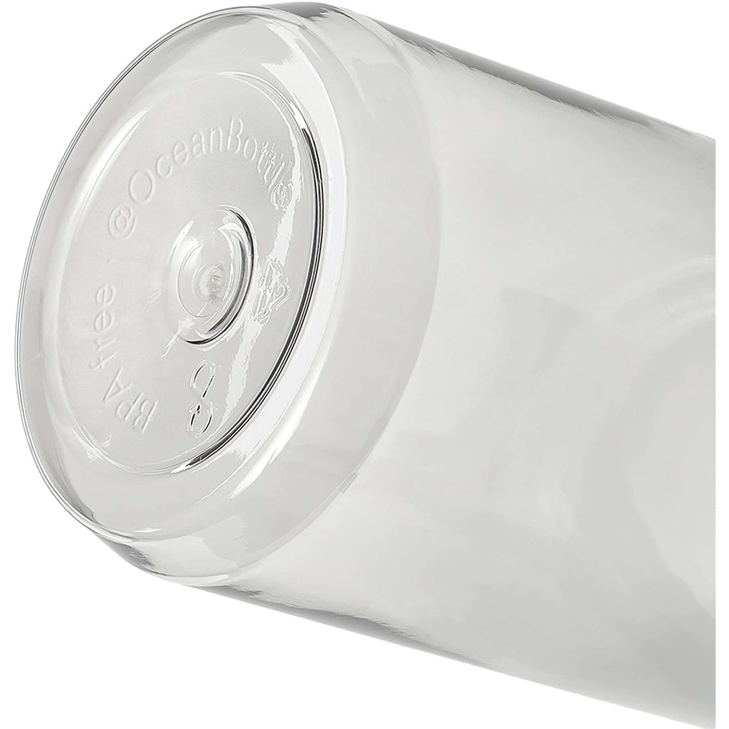 Ocean Bottle GO Clear Flip Straw Bottle, 24 oz - Gray - Photo 11