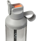 Ocean Bottle GO Clear Flip Straw Bottle, 24 oz - Gray - Photo 8