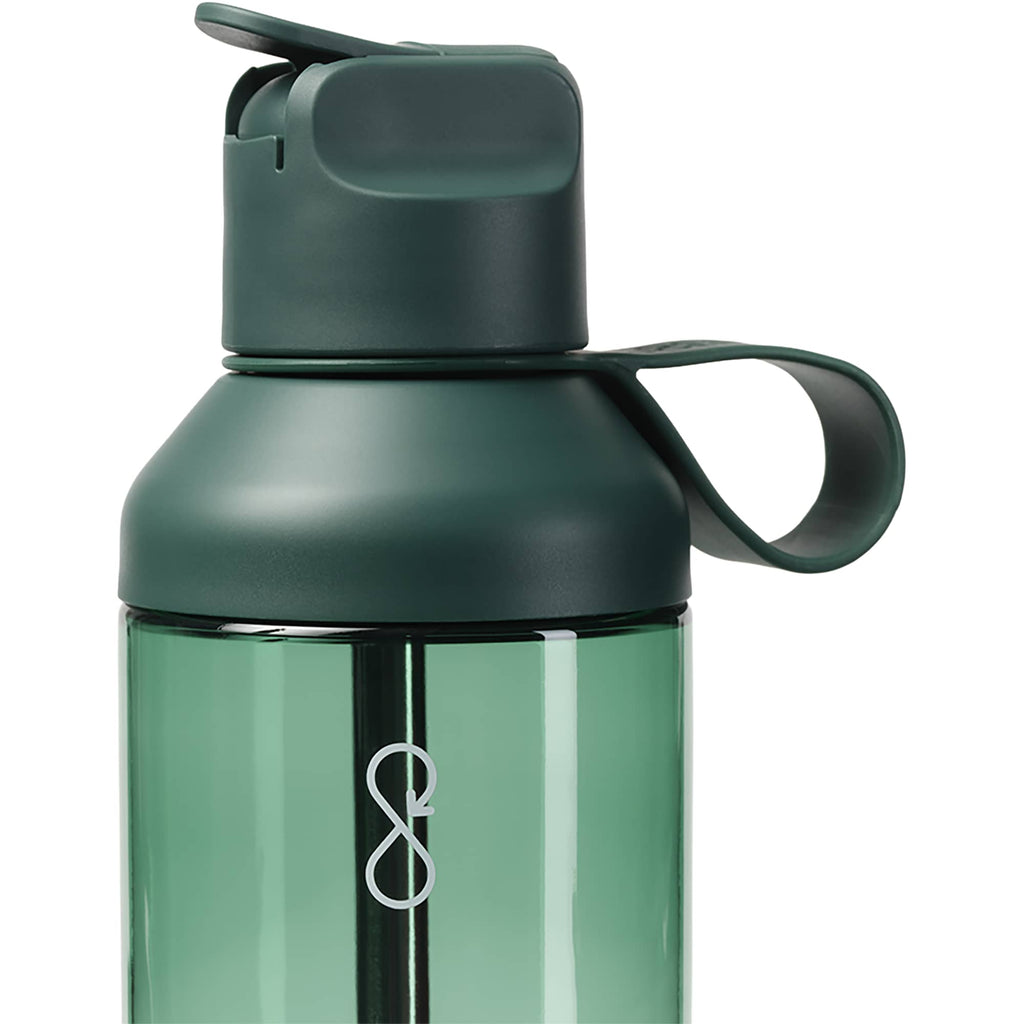 Ocean Bottle GO Clear Flip Straw Bottle, 24 oz - Green - Photo 8