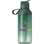 Ocean Bottle GO Clear Flip Straw Bottle, 24 oz - Green - Photo