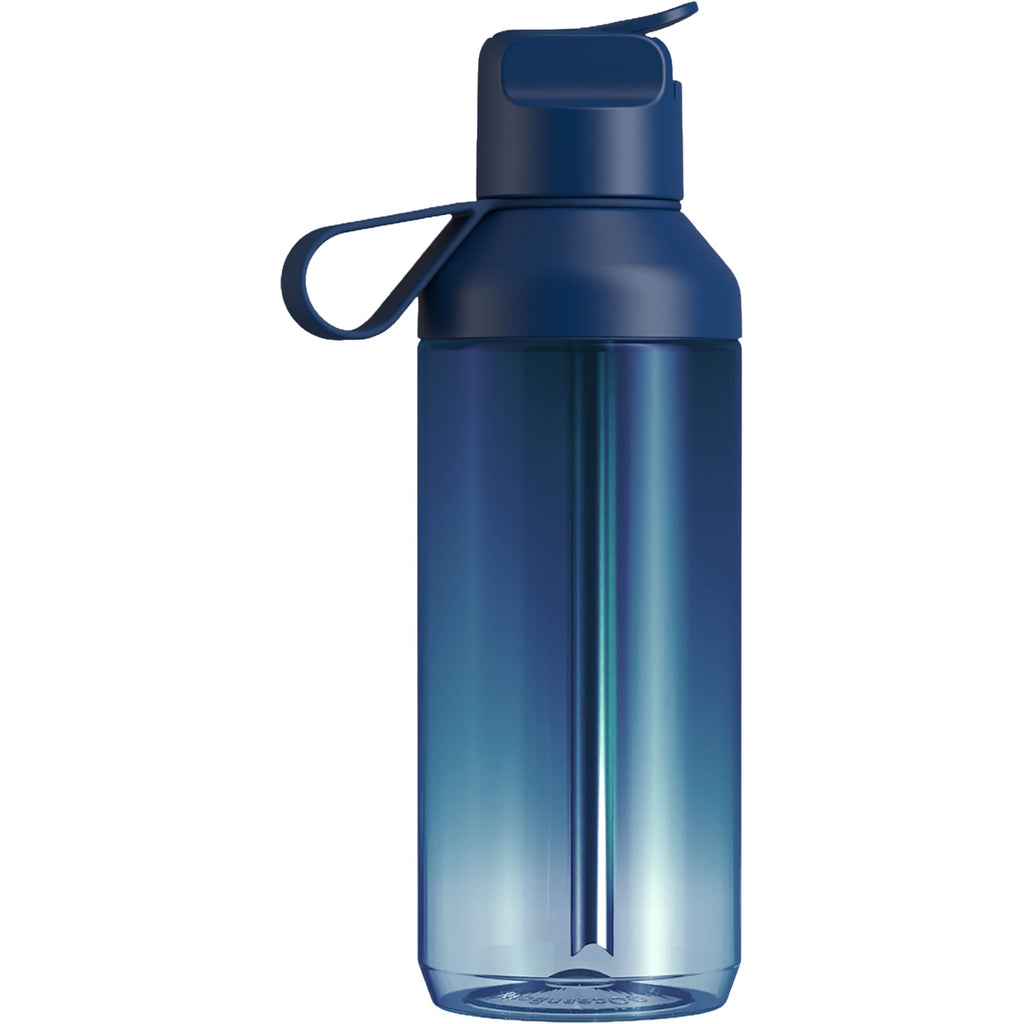 Ocean Bottle GO Clear Flip Straw Bottle, 24 oz - OceanBL - Photo 2