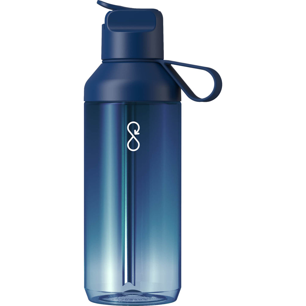Ocean Bottle GO Clear Flip Straw Bottle, 24 oz - OceanBL - Photo 3