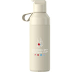 Ocean Bottle GO Insulated Straw Bottle, 17 oz Full Color - Sand - Front