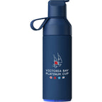 Ocean Bottle GO Insulated Straw Bottle, 17 oz Laser Engraving - OceanBL - Front
