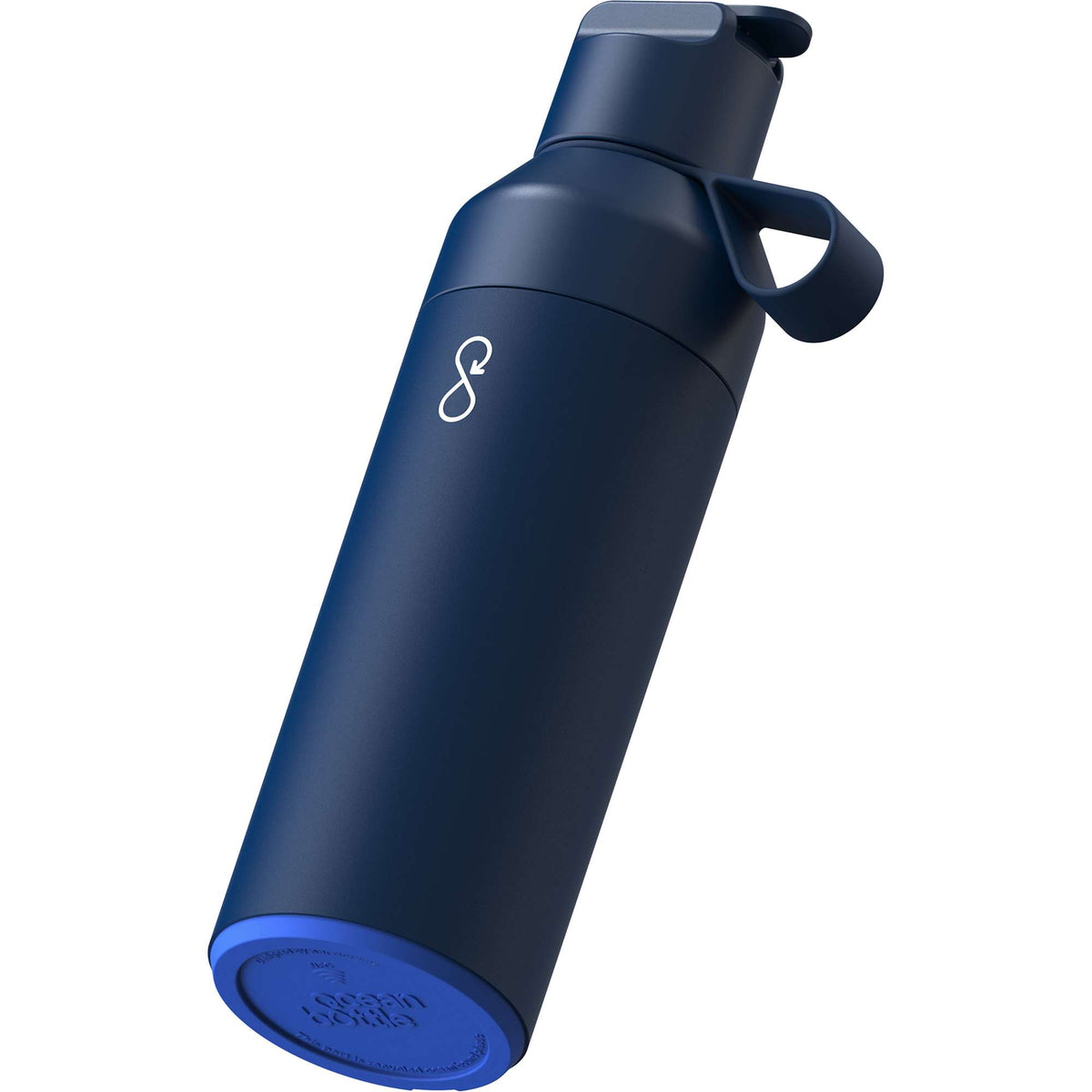 Ocean Bottle GO Insulated Straw Bottle, 17 oz - OceanBL - Right Angle Bottom