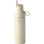 Ocean Bottle GO Insulated Straw Bottle, 17 oz - Sand - Back