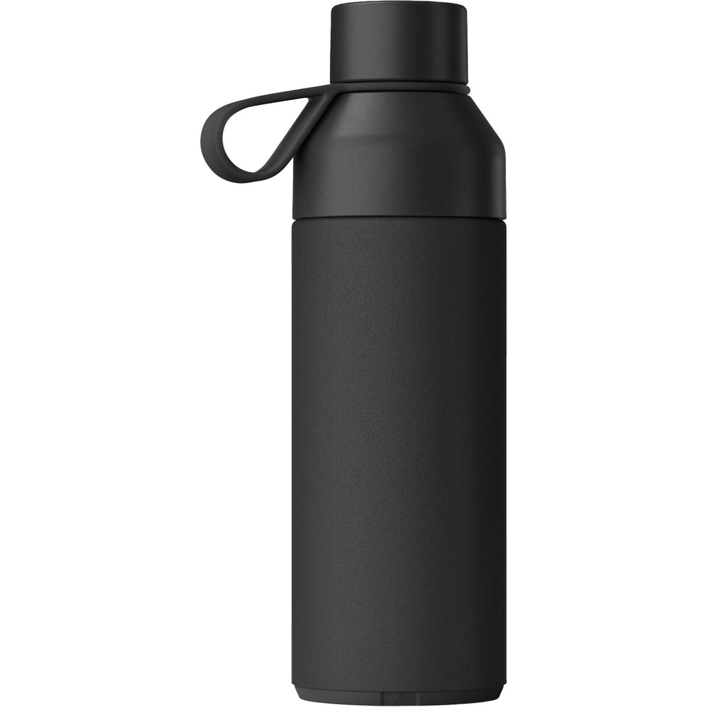 Ocean Bottle Original Insulated Bottle, 17 oz - Black - Front