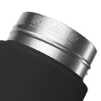 Ocean Bottle Original Insulated Bottle, 17 oz - Black - Right Angle Detail