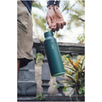 Ocean Bottle Original Insulated Bottle, 17 oz - Green - Back Lifestyle