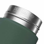 Ocean Bottle Original Insulated Bottle, 17 oz - Green - Right Angle Detail
