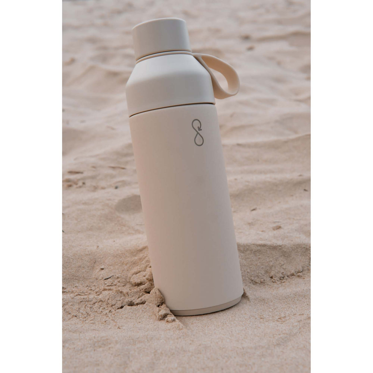 Ocean Bottle Original Insulated Bottle, 17 oz - Sand - Front 2