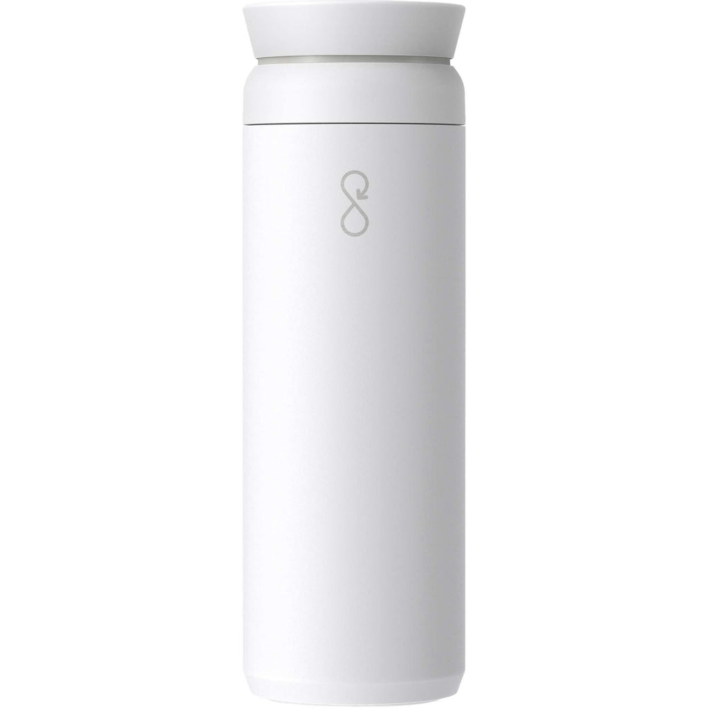 Ocean Bottle Peak Brew Flask, 20 oz Laser Engraving - White - Photo 3