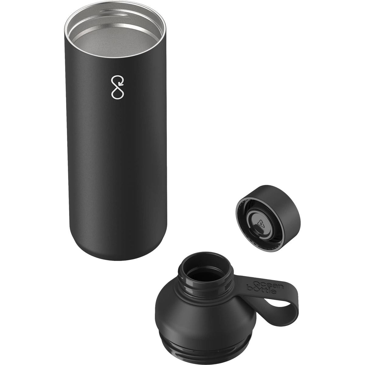 Ocean Bottle Peak Original Insulated Bottle, 24 oz Full Color - Black - Photo 5