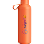 Ocean Bottle Peak Original Insulated Bottle, 24 oz Laser Engraving - Orange - Photo