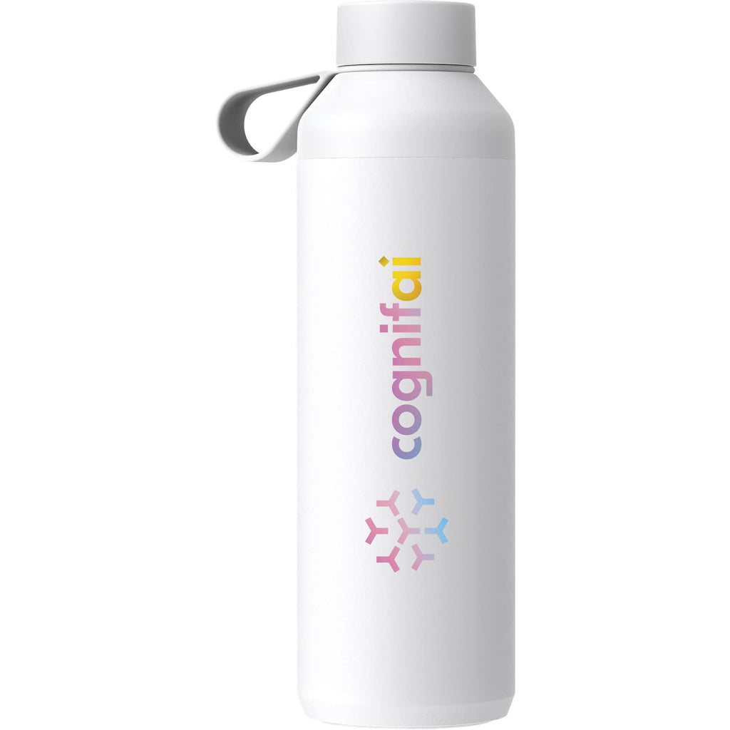Ocean Bottle Peak Original Insulated Bottle, 24 oz - White - Photo