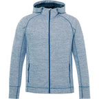 Odell Performance Knit Zip Hoodie with Thumb Holes for Men Transfer - Invictus Heather - Front