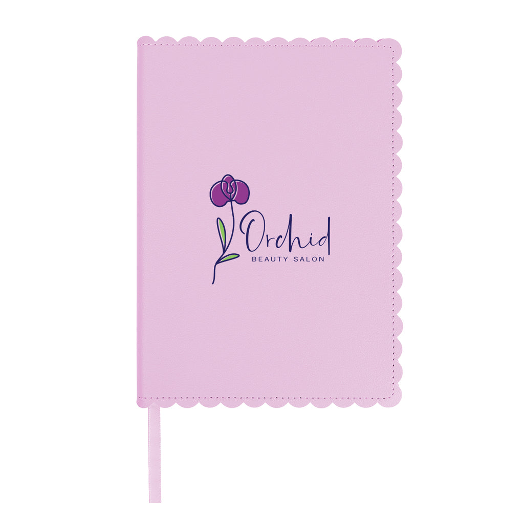 Odette Journal in Recycled PET Debossing - Lavender - Full Color