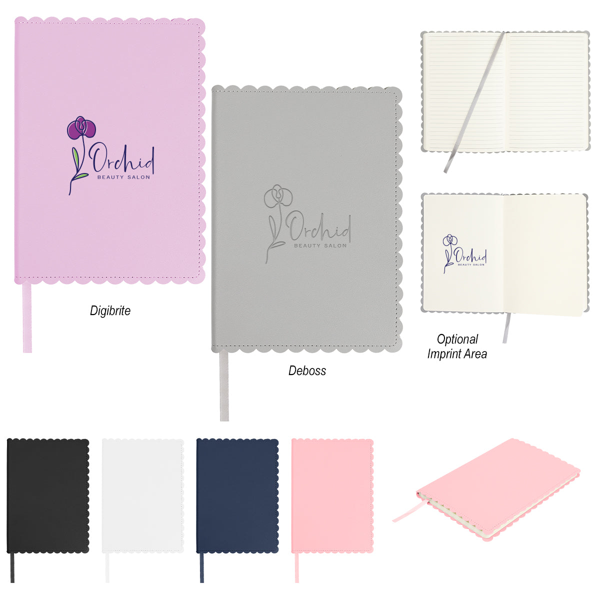 Odette Journal in Recycled PET Debossing