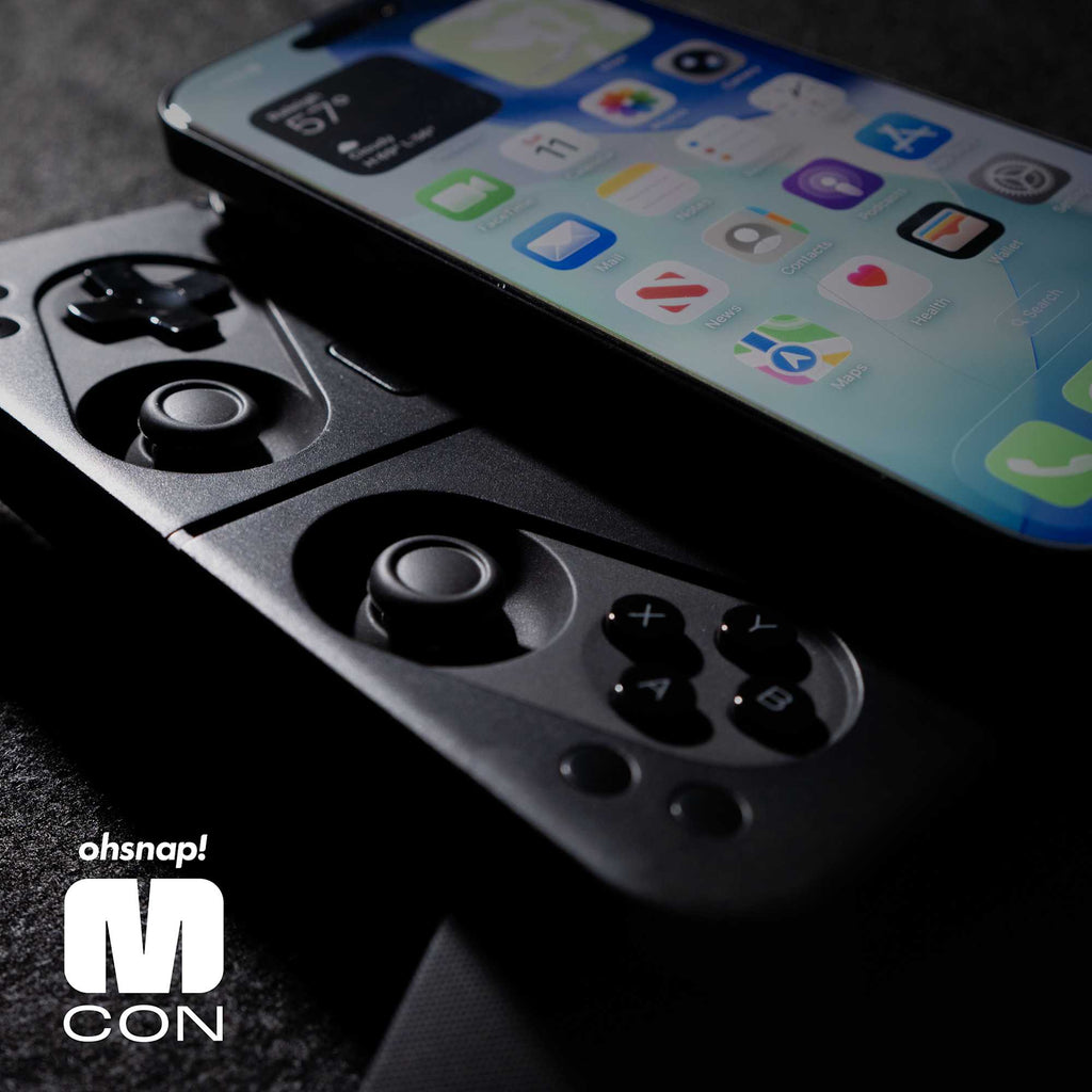 Ohsnap MCON Magnetic Mobile Game Controller Full Color - Black - Photo 11