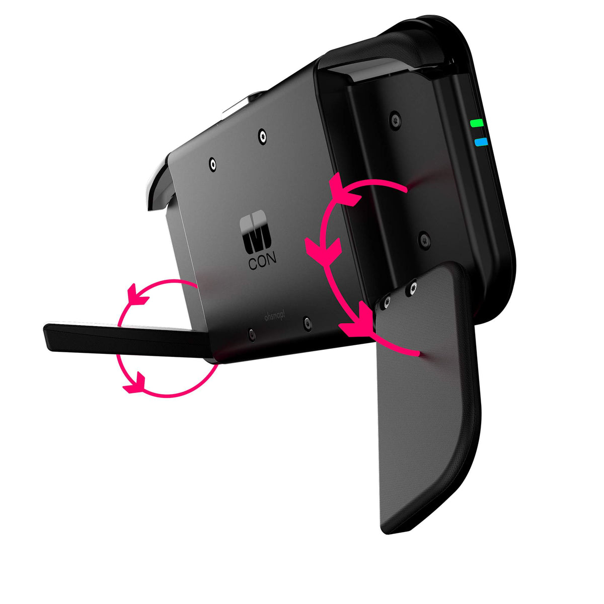 Ohsnap MCON Magnetic Mobile Game Controller Full Color - Black - Photo 6