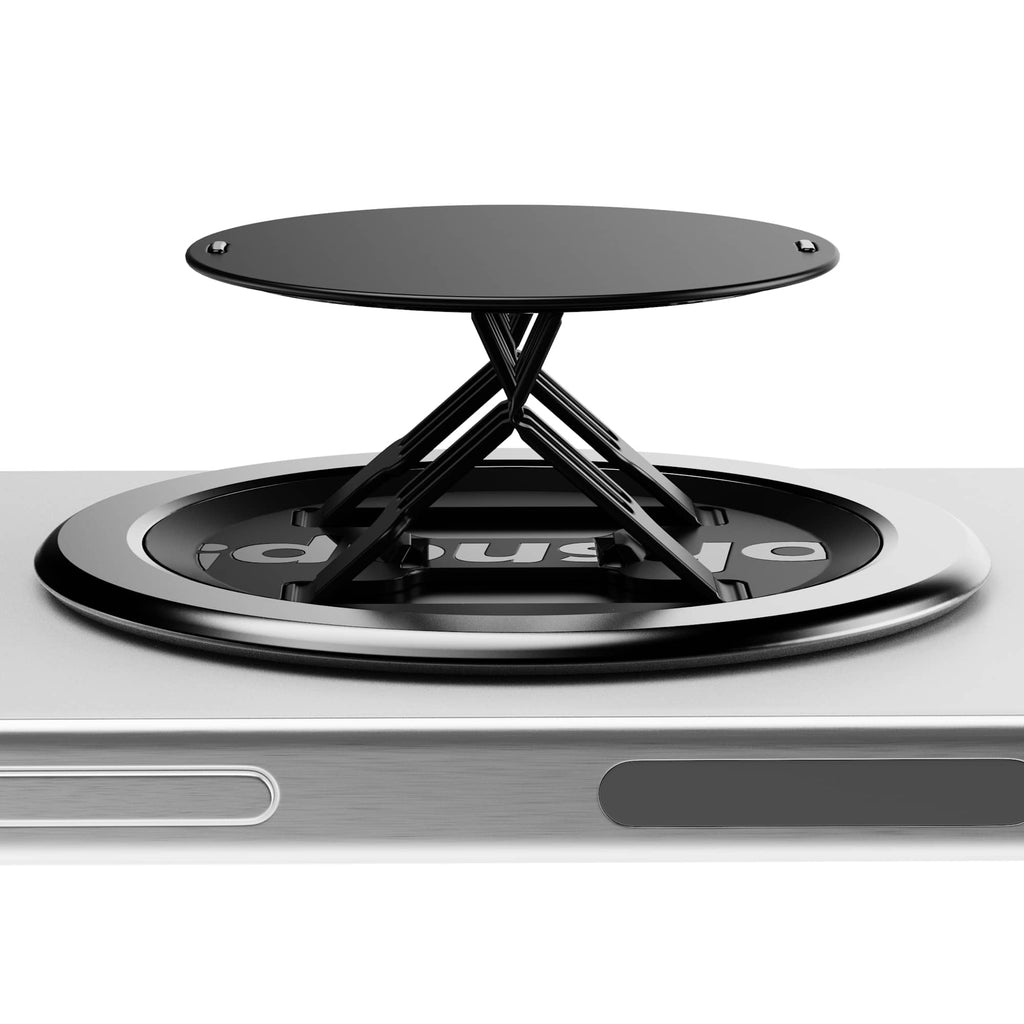 Ohsnap Snap Grip Magnetic Phone Grip and Stand Full Color - Black - Detail