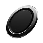 Ohsnap Snap Grip Magnetic Phone Grip and Stand Full Color - Black - Left Angle 3