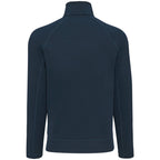 Okapi Performance Full Zip Knit Jacket for Men Laser Engraving - Navy - Back