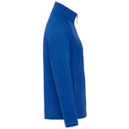 Okapi Performance Full Zip Knit Jacket for Men Laser Engraving - New Royal - Right Side