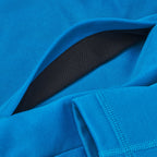 Okapi Performance Full Zip Knit Jacket for Men Laser Engraving - Olympic Blue - Detail 2
