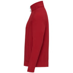 Okapi Performance Full Zip Knit Jacket for Men Laser Engraving - Team Red - Left Side