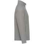 Okapi Performance Full Zip Knit Jacket for Men Transfer - Heather Grey - Right Side