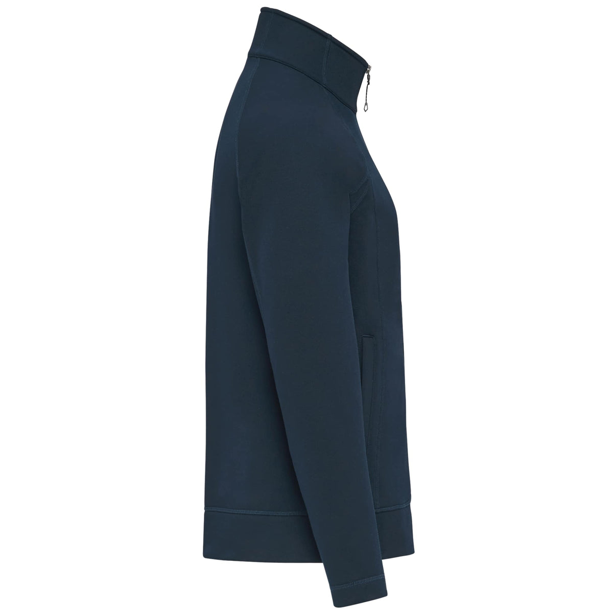 Okapi Performance Full Zip Knit Jacket for Men Transfer - Navy - Right Side