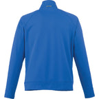 Okapi Performance Full Zip Knit Jacket for Men Transfer - Olympic Blue - Back Flat
