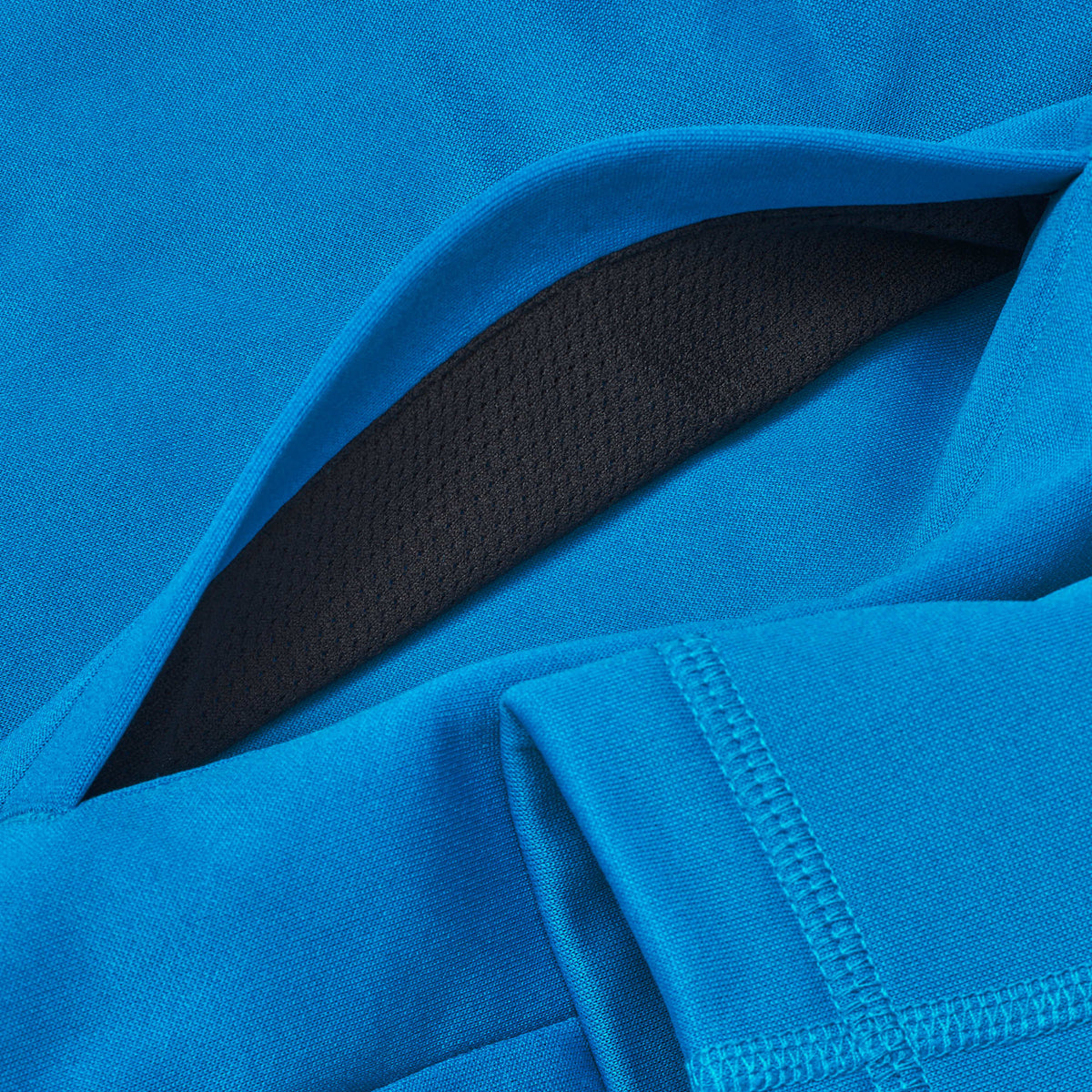 Okapi Performance Full Zip Knit Jacket for Men Transfer - Olympic Blue - Detail 2