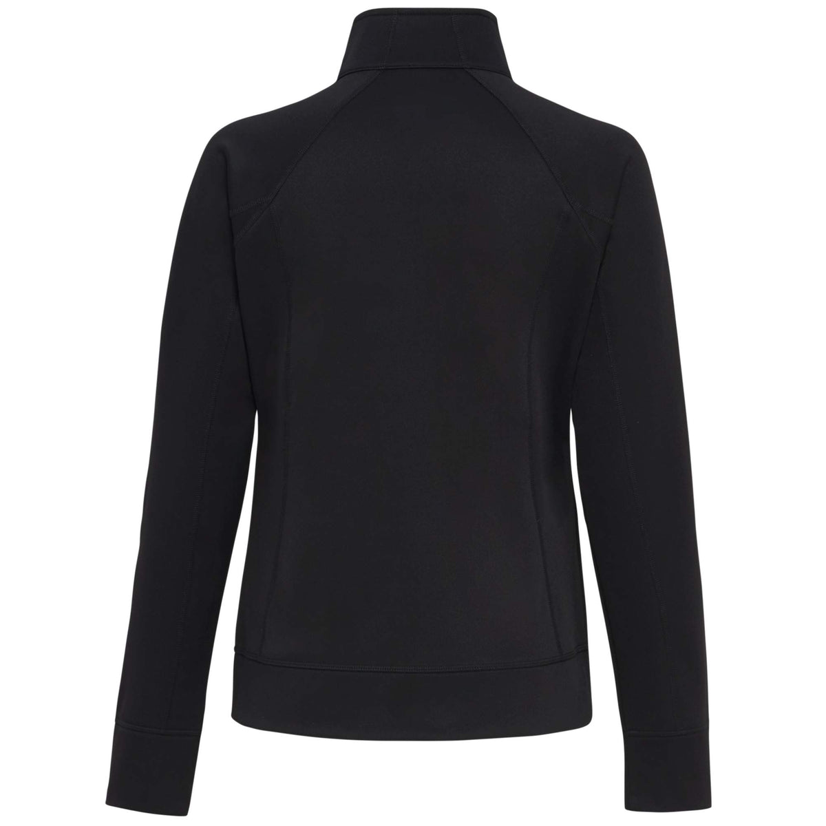 Okapi Performance Full Zip Knit Jacket for Women Debossing - Black - Back