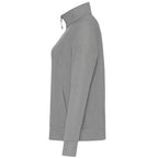 Okapi Performance Full Zip Knit Jacket for Women Debossing - Heather Grey - Left Side