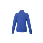 Okapi Performance Full Zip Knit Jacket for Women Debossing - New Royal - Back Flat
